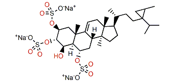 Topsentiasterol sulfate E